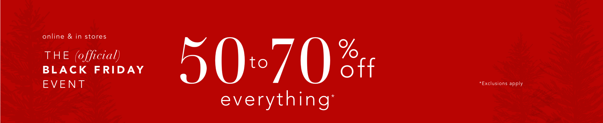 sale banner